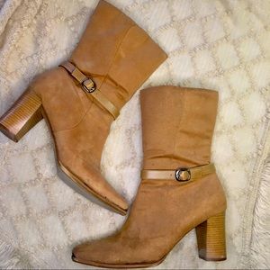 Tan Predictions 3/4 boots-size 12.